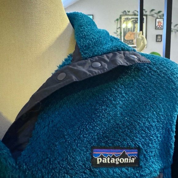 Patagonia Re-Tool Snap-T FleecePullover - Teal - Picture 3 of 8